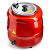 Marmite électrique à soupe 10 L, rouge | FORGAST FG03013