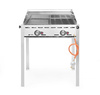 Grill gazowy Green Fire Profi Line à 2 brûleurs, 11,6 kW | HENDI 149508