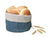 Sac à pain en coton rond bleu foncé 20 cm | HENDI 429037