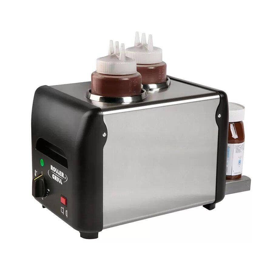 Chauffe-sauces et chocolat 2x1 L, 0,34 kW, 230 V | ROLLER GRILL WI/2