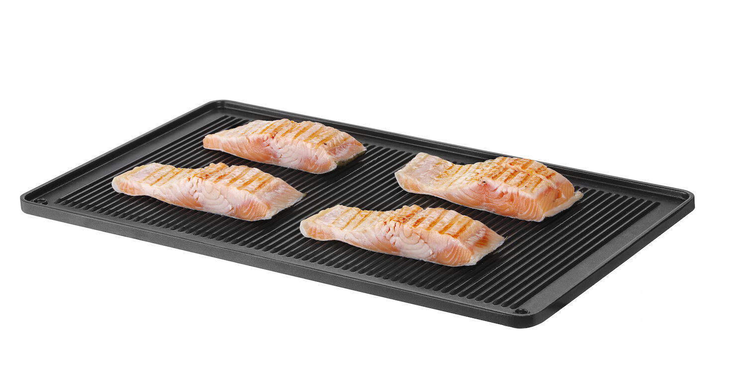 Plaque de grill, rainurée CONVECTOMAT GRILLPLATE GN1/1 | HENDI 808825
