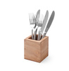 Support à couverts en bois 8x8x9,5 cm | HENDI 664186