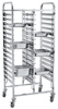 Chariot double pour le transport de conteneurs | HENDI 810576