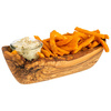 Bol OLIVE en bois d’olivier 25x8,5x7,5 cm | APS 1023