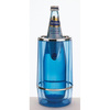 Rafraîchisseur de bouteilles, cooler, polystyrène, bleu, 11,5x23 cm | APS 36034