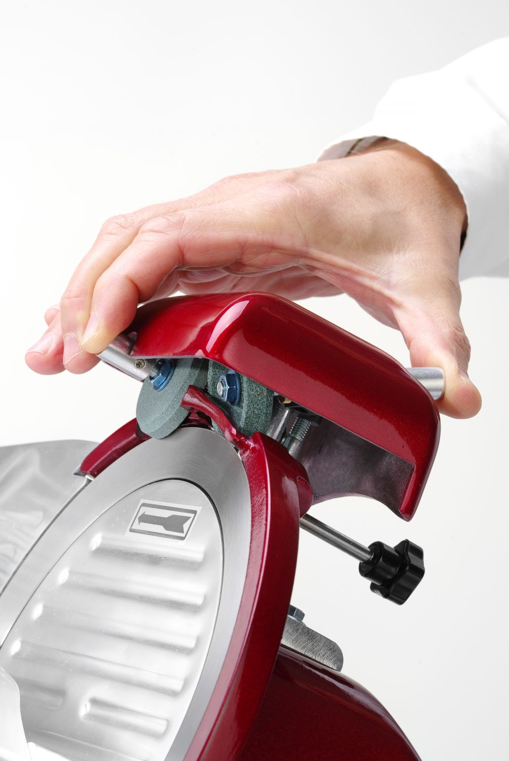 Trancheuse Profi Line 250 édition rouge, coupe 0-15 mm, diamètre de lame 25 cm, 230 V | HEENDI 210086