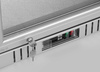 Réfrigérateur à boissons sous-comptoir 1 porte 75 L, aluminium, argenté | ARKTIC 236925