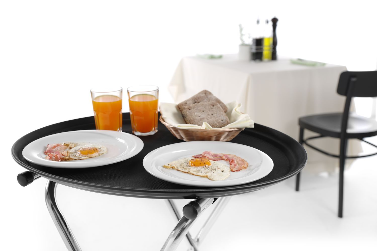 Plateau antidérapant de service ovale XL | HENDI 508831