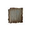 Assiette plate rectangulaire Moku topaze 21 x 21 cm | KERA CERAMIKA 16.3/C.TOP