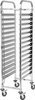 Chariot pliable en acier inoxydable pour le transport de bacs GN 1/1 | YATO YG-09070