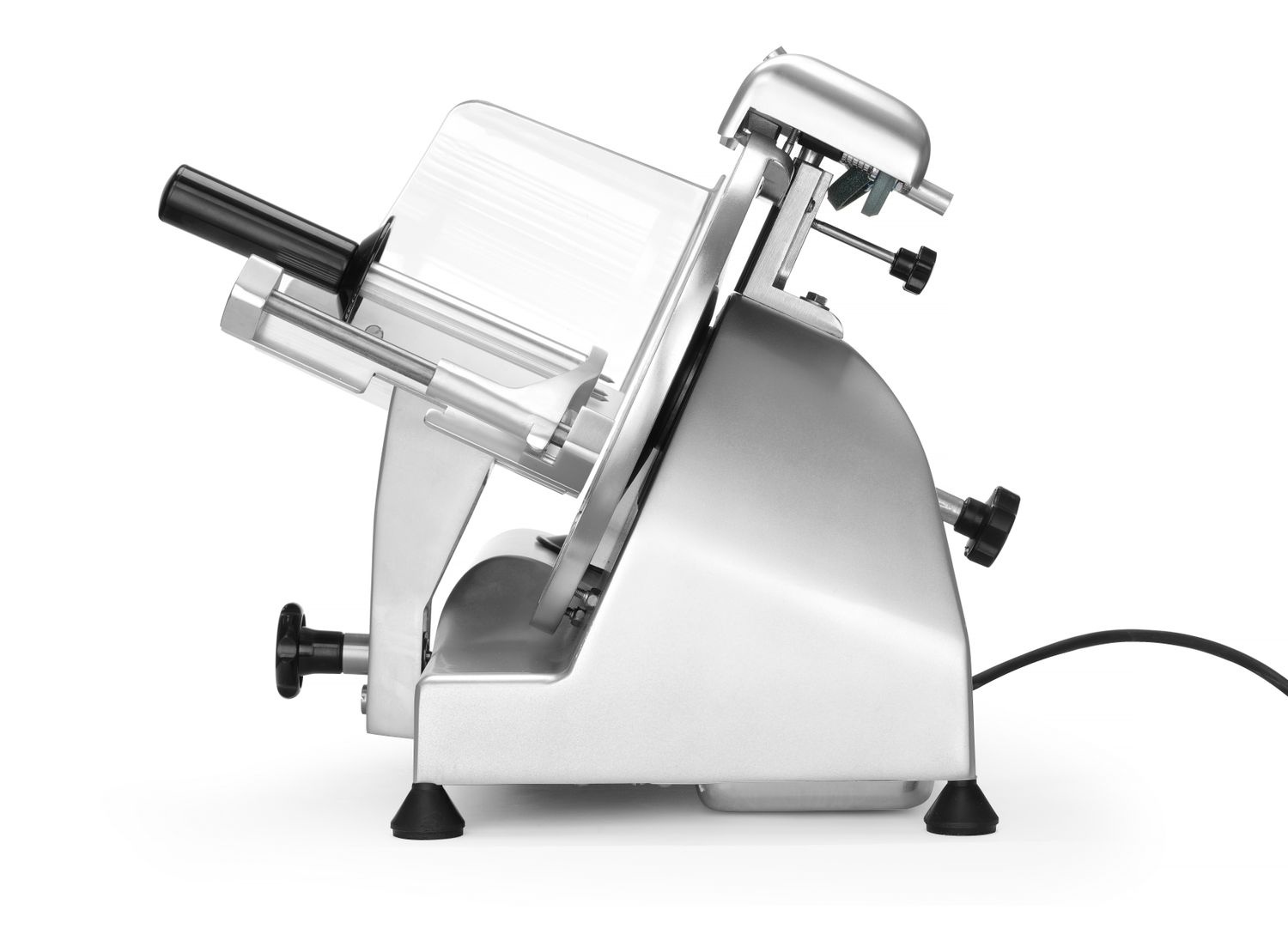 Trancheuse à charcuterie Kitchen Line 250, 0-12 mm, diamètre de lame 25 cm, 230 V | HENDI 210000