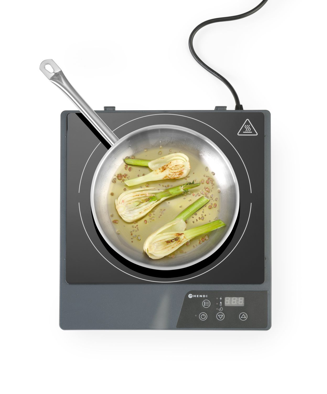 Cuisinière à induction Economic 1800, 1,8 kW, 230 V | HENDI 239209