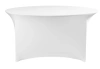 Nappe ronde, blanche, diamètre 150 cm, hauteur 76 cm | HENDI 814512