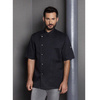 Veste de cuisine homme Gustav noire | KARLOWSKY JM 15-1