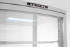 Vitrine réfrigérée 280 l, blanc, LED, 0,29 kW, 55,6x52,6x191,3 cm | ARKTIC 233696