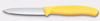 Couteau à légumes et à fruits Swiss Classic, jaune, lame lisse, orange, longueur de lame 8 cm | VICTORINOX 6.7608.C1