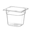 Récipient GN 1/6 prof. 15 cm en polycarbonate | HENDI 861714