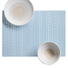 Set de table VELMA, silicone, bleu clair, 45x33x0,1 cm | APS 60587