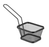Panier pour en-cas frits miniature noir 10,5x9 cm | HENDI 425671