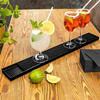 Tapis de bar, noir, 59x8 cm | FORGAST FG11421