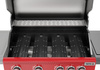 Gril à gaz ITAMI 4+1, 14,2 kW, rouge | YATO YG-20034