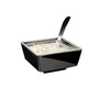 Couvercle pour bol FLOAT, avec ouverture pour cuillère, 19x19x1,5 cm | APS 83921