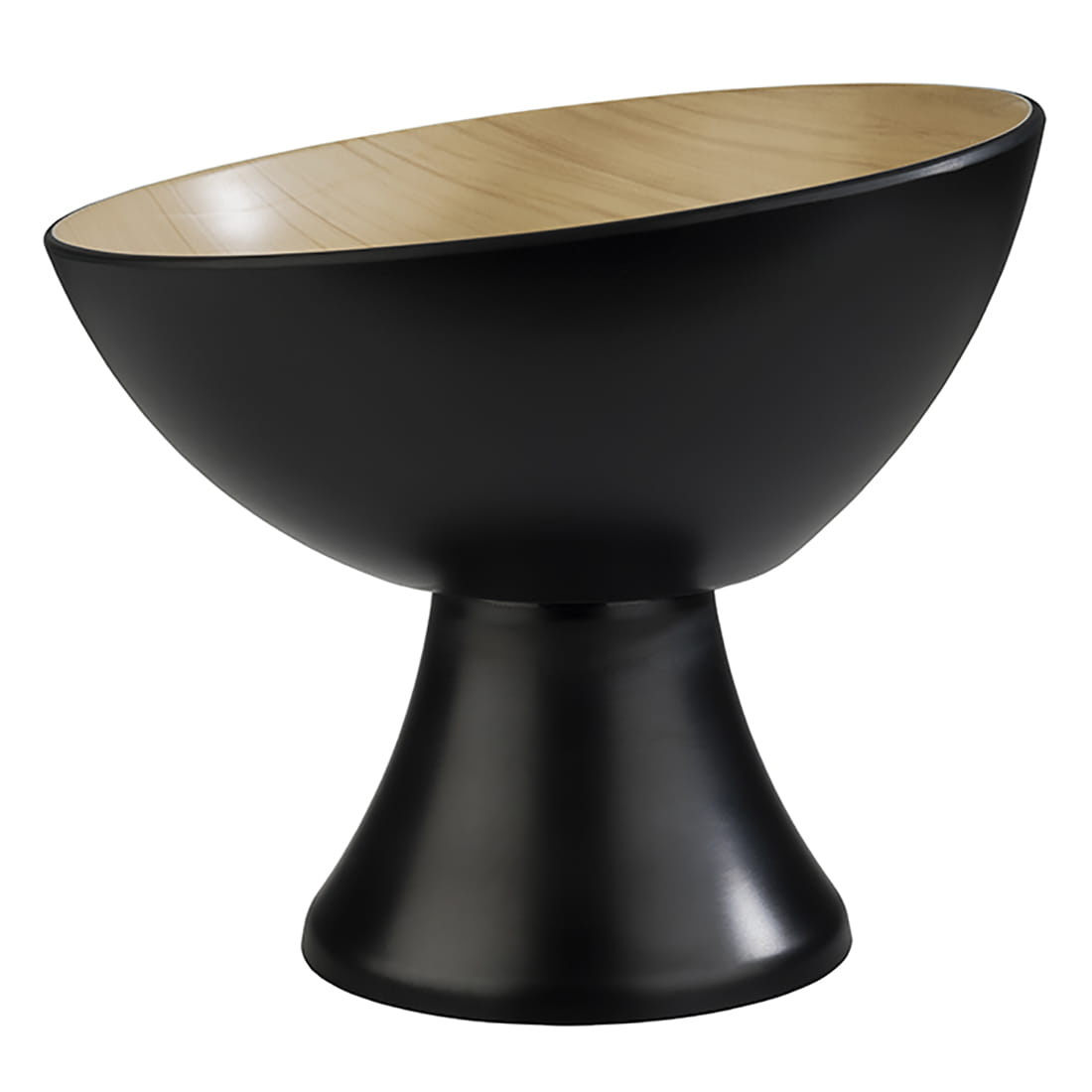 Bol en mélamine FRIDA noir Ø 28,5 cm incliné | APS 84925