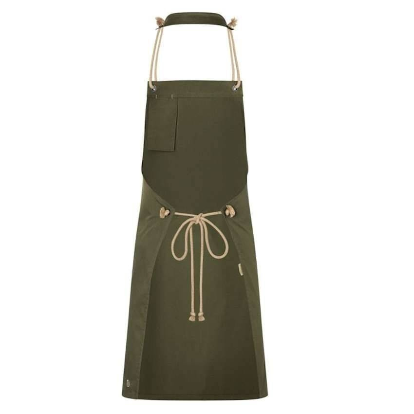 Tablier de cuisine New-Nature vert mousse | KARLOWSKY LS 40-79-Stck