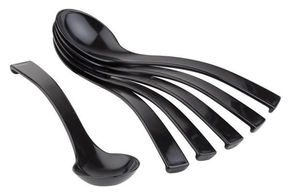 Cuillères de service pour amuse-bouches, lot de 6 pièces, 23 cm | APS 88628