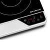 Ensemble cuisinière à induction 2 kW avec poêle en acier et casserole | FORGAST FG09021K