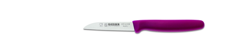Couteau à légumes - 8 cm, rose | GIESSER MESSER 8305 sp 8,0 pi