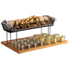 Présentoir buffet SQUARE, support, 12x12x7 cm | APS 33305