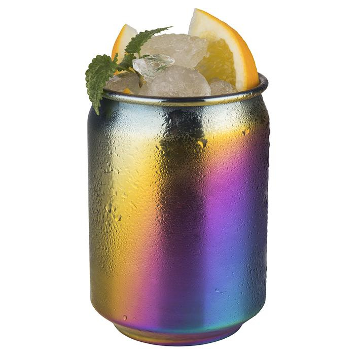 Tasse COOL, arc-en-ciel, 7,5x10 cm, 350 ml | APS 93374