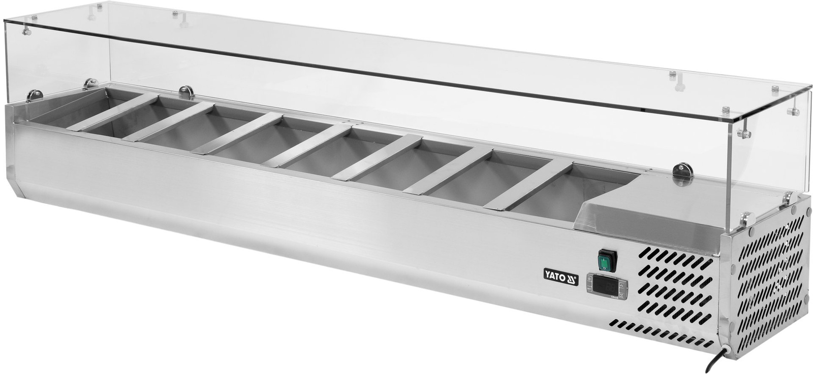 Surmeuble réfrigéré 8x1/4 GN | YATO YG-05323