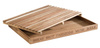 Planche à découper en bois LETTER, 48 x 34 cm | APS 886