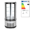 Vitrine réfrigérée ronde 100 L, LED, refroidissement dynamique | ARKTIC 233825