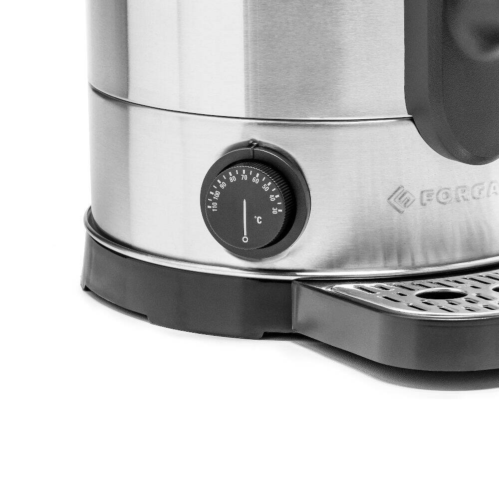 Chauffe-eau 15 L avec plateau d'égouttement, paroi simple | FORGAST FG05558