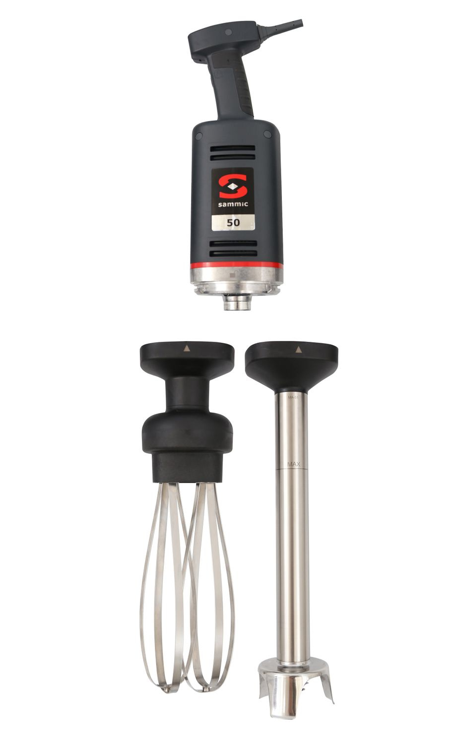Mixeur manuel avec bras mixeur, 42 cm, 1 500-12 000 tr/min, 570 W | SAMMIC 3030691