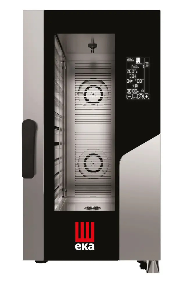 Four mixte convection-vapeur électrique Millennial Black Mask Gastro Compact, 10×GN 1/1 | TECNOEKA MKF1011CBM