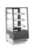 Vitrine réfrigérée à 3 étagères, 300 l, en acier inoxydable, LED | ARKTIC 233306