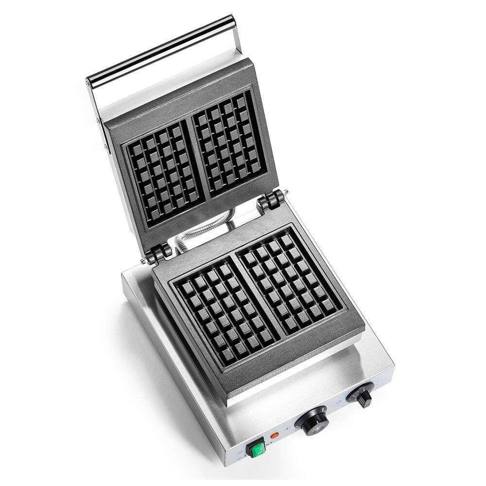 Gaufrier électrique, 2 gaufres, 1,6 kW, 230 V | FORGAST FG09700