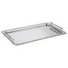 Plateau gastro GN 1/1 BUFFET STAR, acier inoxydable, 53x32,5x5,5 cm | APS 11300