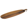 Planche de service en bois d’acacia, marron, 60x18x1,5 cm | APS 887
