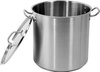 Marmite haute en acier inoxydable - capacité 36,6 L avec couvercle | YATO YG-00007