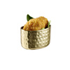 Bol CRAFT en aluminium, 8,5x6,5x5,5 cm, 150 ml, couleur or | APS 40687