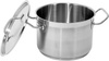 Casserole moyenne en acier inoxydable - capacité 4,4 l avec couvercle | YATO YG-00022