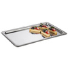 Plateau PROFI LINE, GN 1/1, poli, en acier inoxydable, 53x32,5x1,5 cm | APS 11000