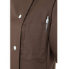 Veste de cuisine femme Greta brun clair | KARLOWSKY JF 4-28