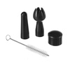 Siphon à crème fouettée 0,5 l Kitchen Line noir | HENDI 588420