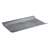 Plateau GLAMOUR, en mélamine, gris, 37x11x2,5 cm | APS 84378